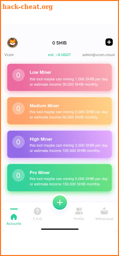 SHIB Miner 39 screenshot