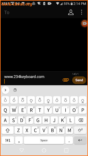 Shift² Keyboard - Nigeria screenshot