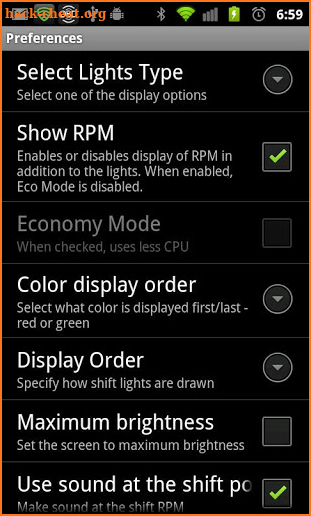 Shift Light Pro 4 Torque Pro screenshot