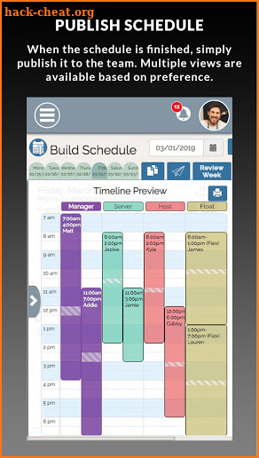 SHIFTR Employee Scheduling and Time Clock screenshot