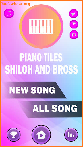 Shiloh and Bros Piano Tiles screenshot