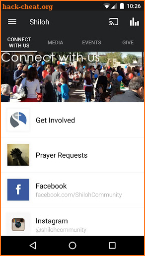 Shiloh Community Church screenshot