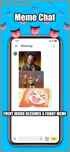 Shimmy-Meme Gif Maker | Gen Z Chats screenshot