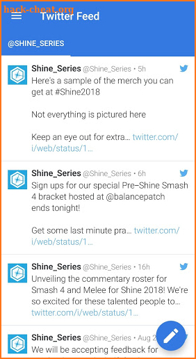 Shine 2018 screenshot