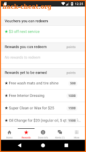 Shine Auto Spa Rewards screenshot