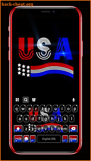 Shine USA Keyboard Background screenshot