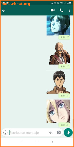 Shingeki no - Kyojin Anime Stickers for WhatsApp screenshot