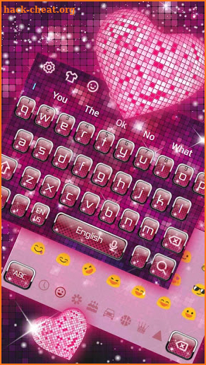 Shining Heart Keyboard screenshot