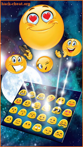 Shinny Iris Galaxy Keyboard screenshot