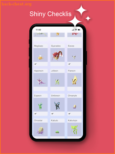 Shiny Checklist screenshot