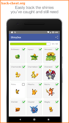 ShinyDex for Pokémon GO screenshot