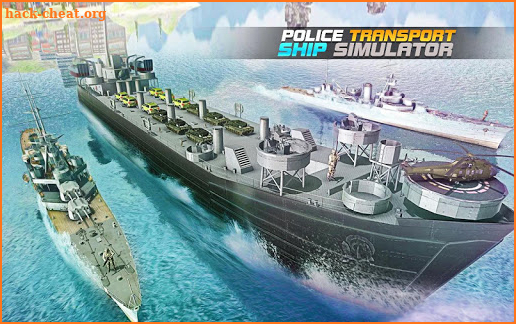 Ship Captain Games Simulator : US Police Transport screenshot