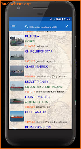 Ship Info screenshot