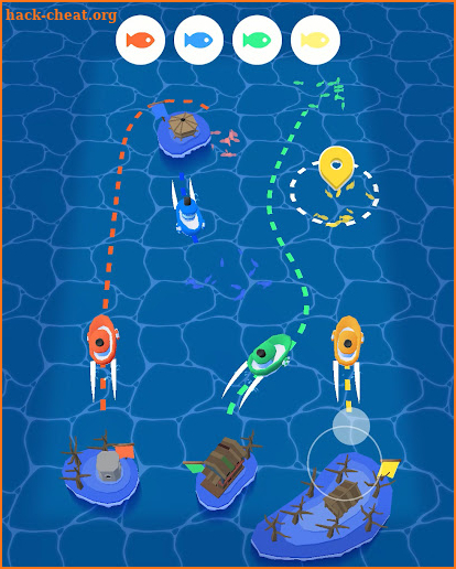Ship Path – Fishing Puzzle screenshot
