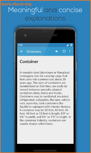 Shipping Dictionary Pro screenshot