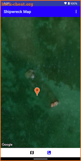 Shipwreck Map screenshot
