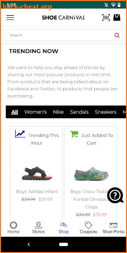 Shoe Carnival screenshot