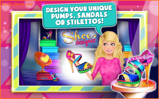 Shoe Fashion Designer - Games for girls screenshot