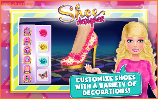 Shoe Fashion Designer - Games for girls screenshot