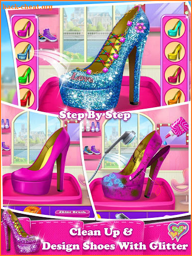 Shoe Fashion Designer Studio Games for Girls & Boy screenshot