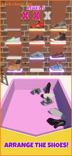 Shoe Match 3D screenshot
