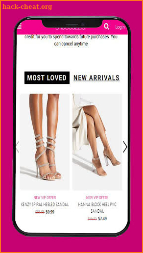 Shoedazzle Shopping screenshot