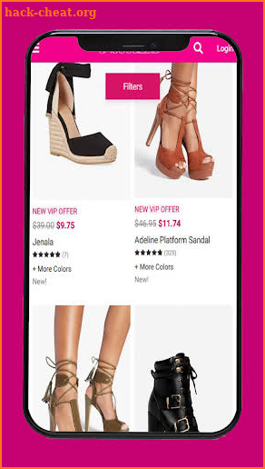 Shoedazzle Shopping screenshot
