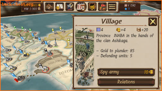 Shogun's Empire: Hex Commander screenshot
