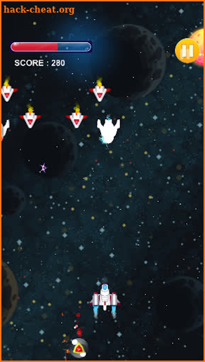 Shoot Aeroplane in Galaxy screenshot