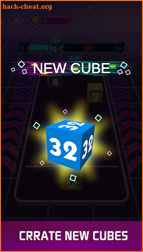 Shoot Cube Crazy 2048 screenshot