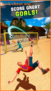 Shoot Goal 🏖️ Beach Soccer screenshot