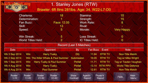 Shoot Pro Wrestling Game screenshot