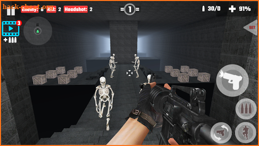 Shoot Skeleton In Dungeon : Survival screenshot