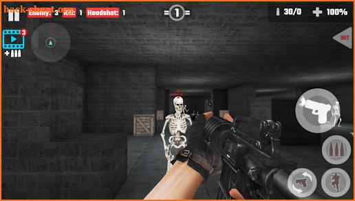 Shoot Skeleton In Dungeon : Survival screenshot
