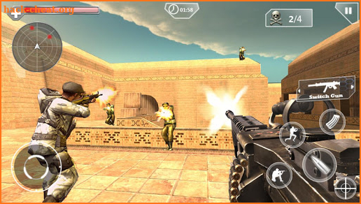 Shoot Strike Gun Fire screenshot