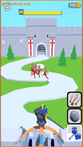 Shoot the Warrior: Castle Defense 3D screenshot