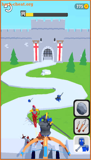 Shoot the Warrior: Castle Defense 3D screenshot