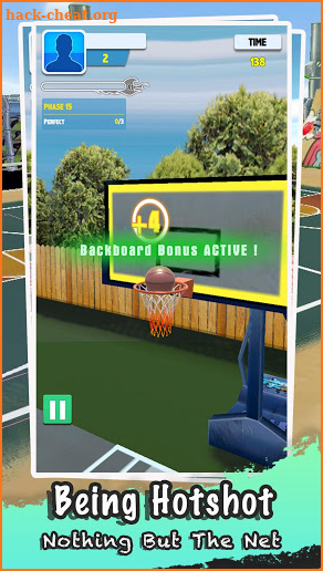 Shooting Basketball-Master Throw Ball Challenge screenshot