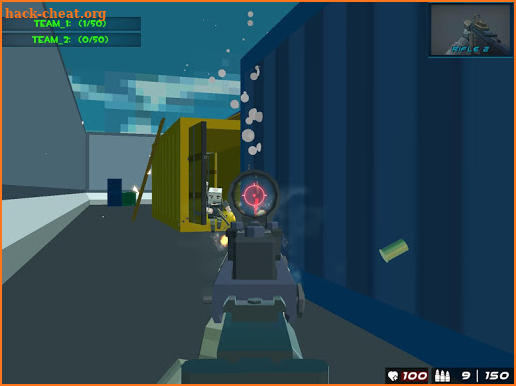 Shooting Blocky Combat Swat GunGame Survival screenshot