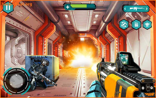 Shooting Encounter Space Commando Mission screenshot