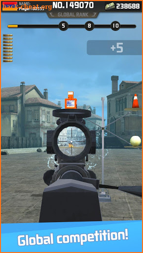 Shooting Hero: Gun Shooting Range Target Game Free screenshot