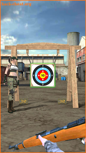shooting sniper:shooting club game screenshot