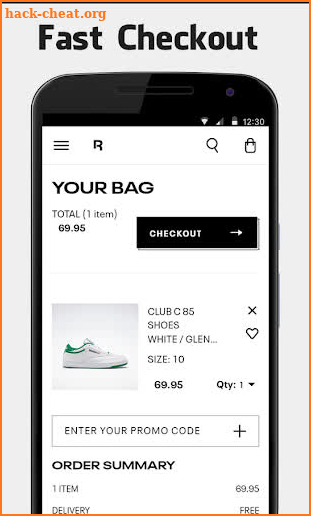 Shop 4 Reebok screenshot