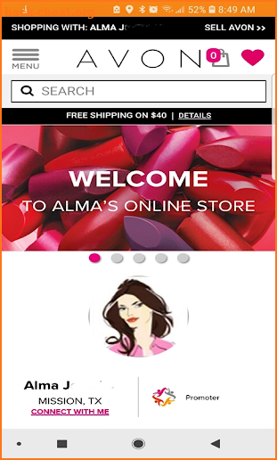 Shop Avon Online by Alma screenshot