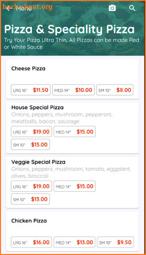Shop City Pizza & Grill Syracuse NY screenshot
