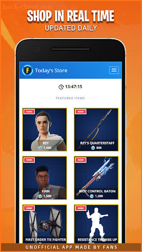 Shop Daily From Battle Royale: New Stores Ch.2 screenshot