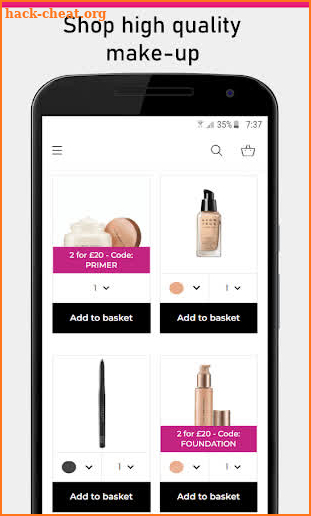 Shop for Avon Cosmetics screenshot