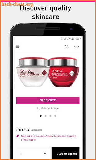 Shop for Avon Cosmetics screenshot