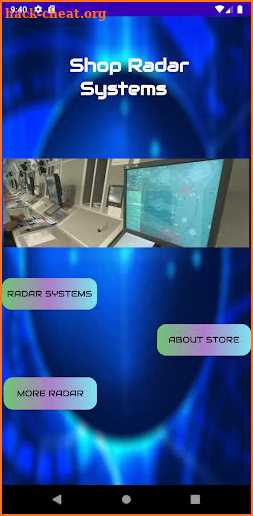 Shop Radar Systems screenshot
