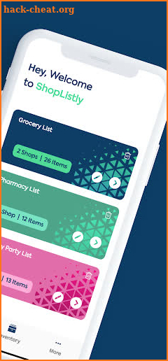 ShopListly Shopping List Maker screenshot